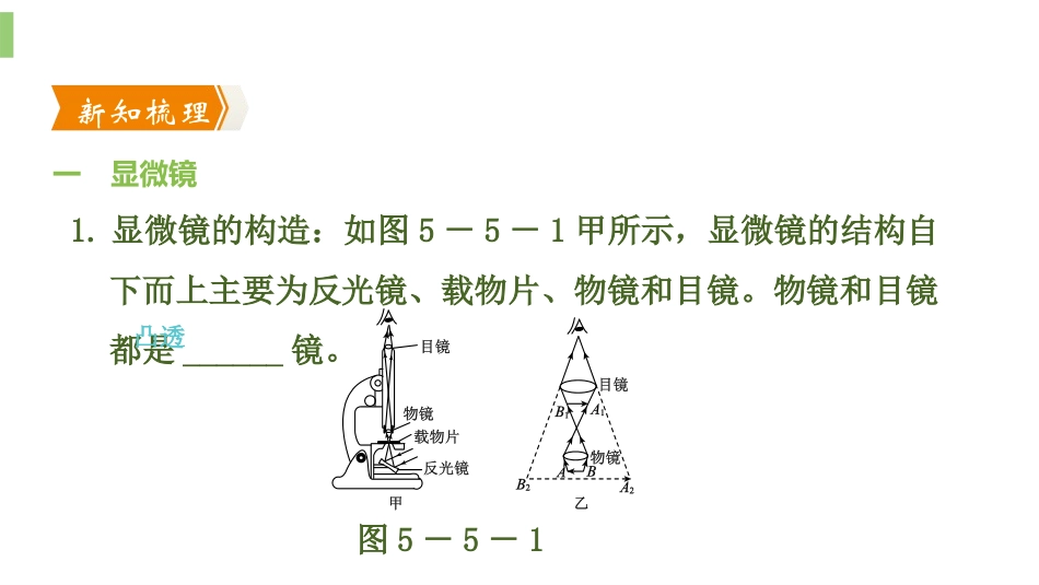 《显微镜和望远镜》透镜及其应用PPT教学课件[人教版八年级物理]_第3页