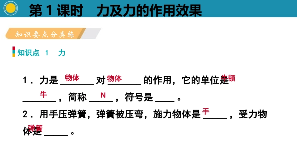 《力》力PPT教学课件[人教版八年级物理下册]_第2页