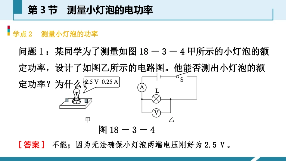 《测量小灯泡的电功率》电功率PPT课件[人教版九年级物理]_第3页