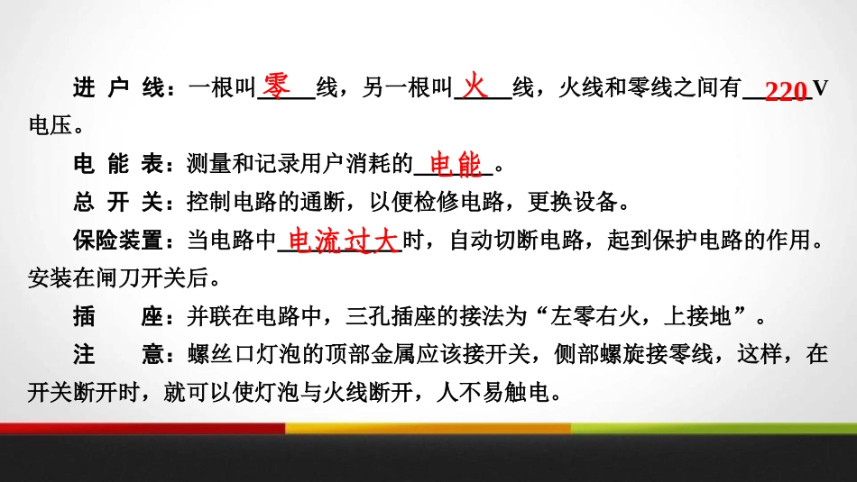《家庭电路》生活用电PPT课件[人教版九年级物理]_第3页
