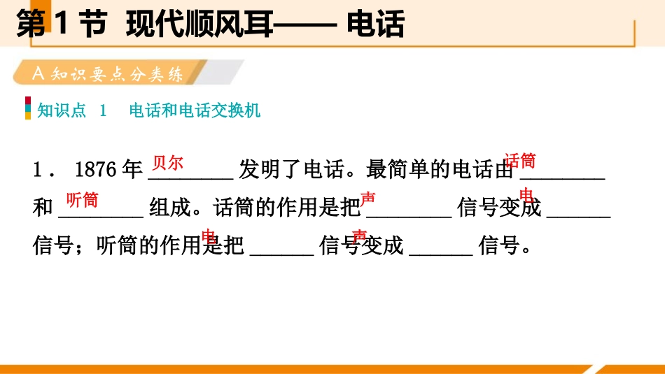 《现代顺风耳──电话》信息的传递PPT课件[人教版九年级物理]_第2页