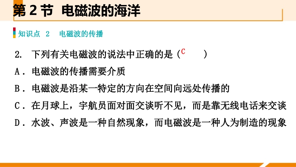 《电磁波的海洋》信息的传递PPT课件[人教版九年级物理]_第3页