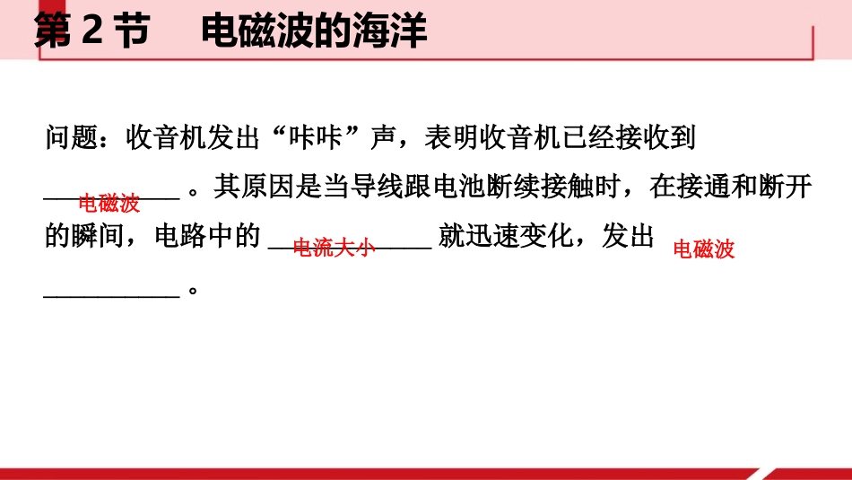 《电磁波的海洋》信息的传递PPT教学课件[人教版九年级物理]_第3页