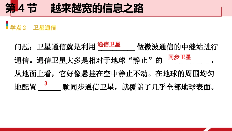 《越来越宽的信息之路》信息的传递PPT教学课件[人教版九年级物理]_第3页
