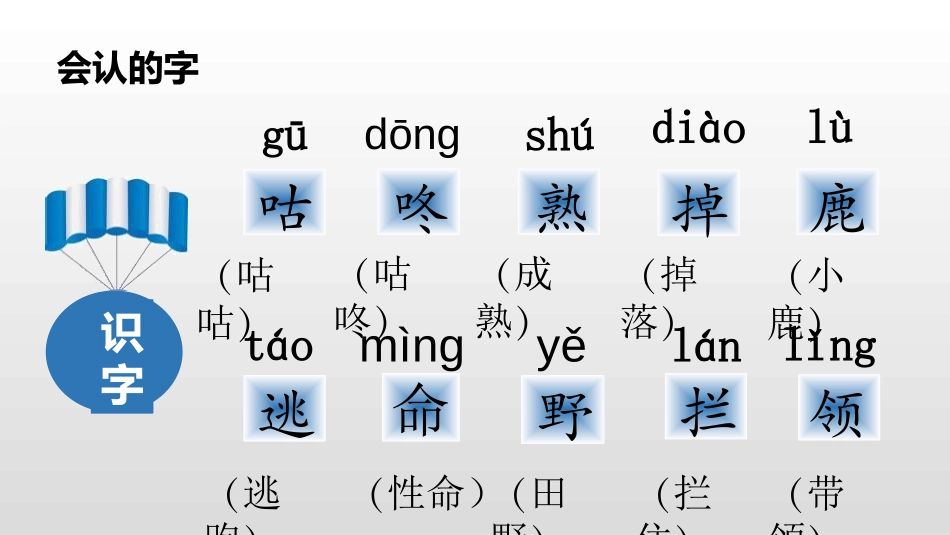 《咕咚》PPT教学课件[部编版一年级语文下册]_第2页