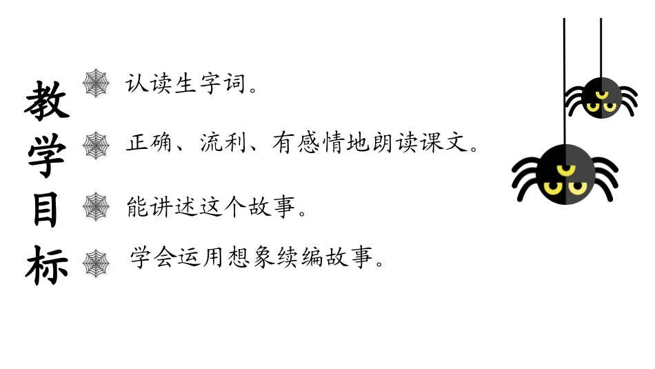 《蜘蛛开店》PPT课件[部编版二年级语文下册]_第2页