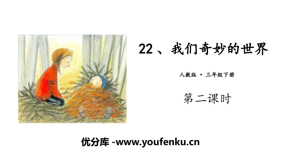 《我们奇妙的世界》PPT(第二课时)PPT课件[部编版三年级语文]_第1页