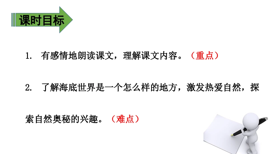 《海底世界》PPT(第二课时)PPT课件[部编版三年级语文]_第2页