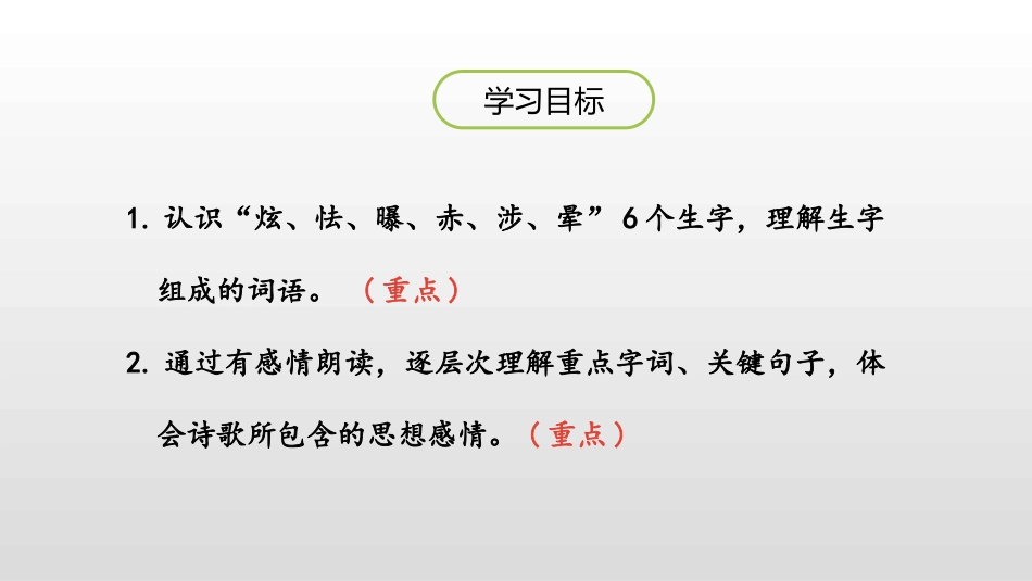 《在天晴了的时候》PPT课件[部编版四年级语文下册]_第2页