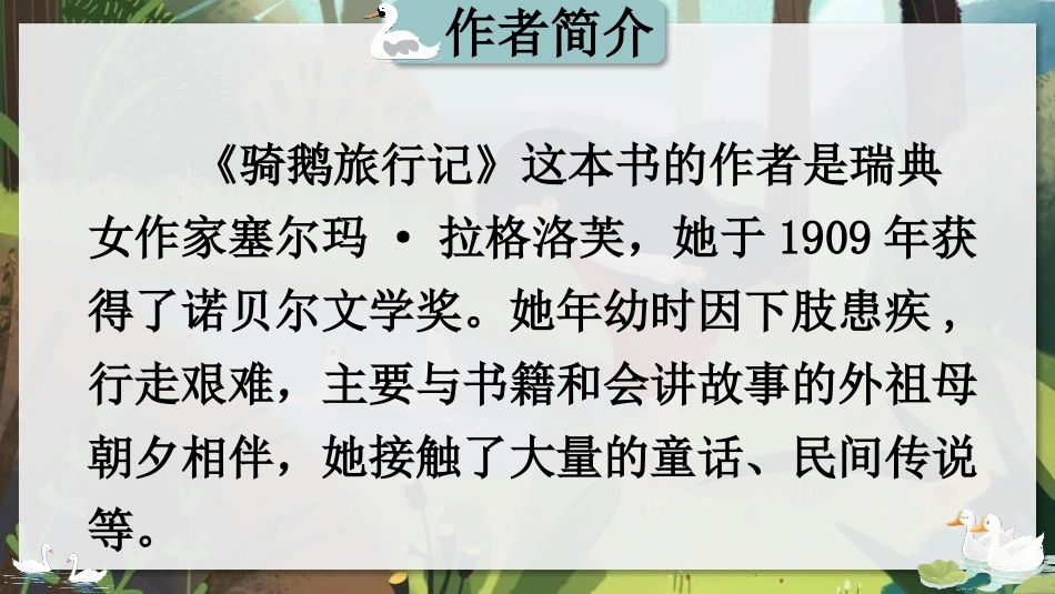 《骑鹅旅行记》PPT课件[部编版六年级语文下册]_第3页
