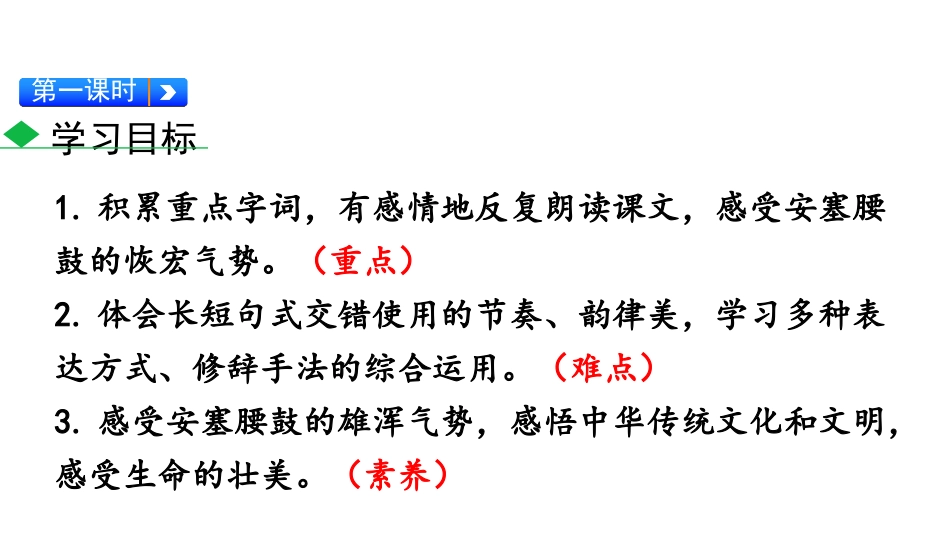 《安塞腰鼓》PPT课件[部编版八年级语文下册]_第3页