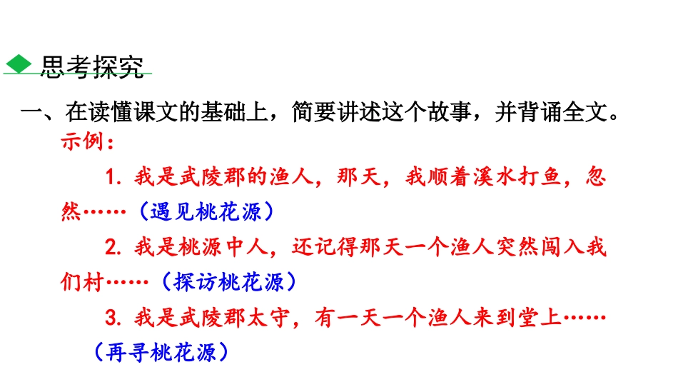 《桃花源记》PPT优质课件[部编版八年级语文下册]_第2页