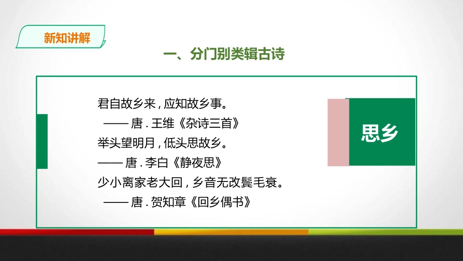 《古诗苑漫步》PPT课件[部编版八年级语文下册]_第3页