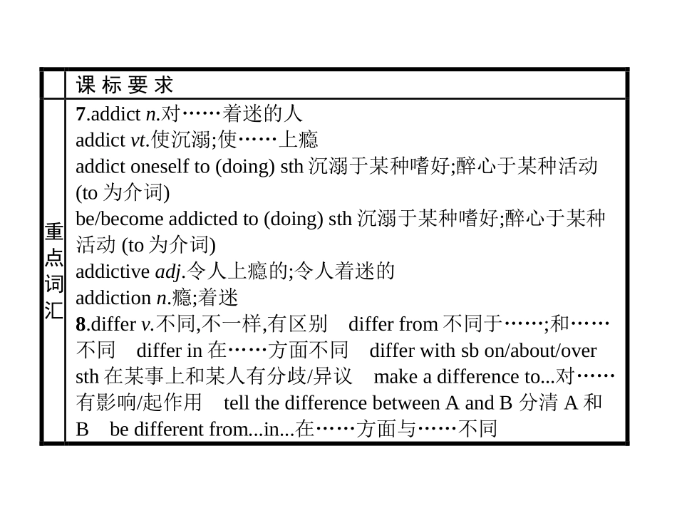 《Food for thought》单元重点小结PPT课件_第3页