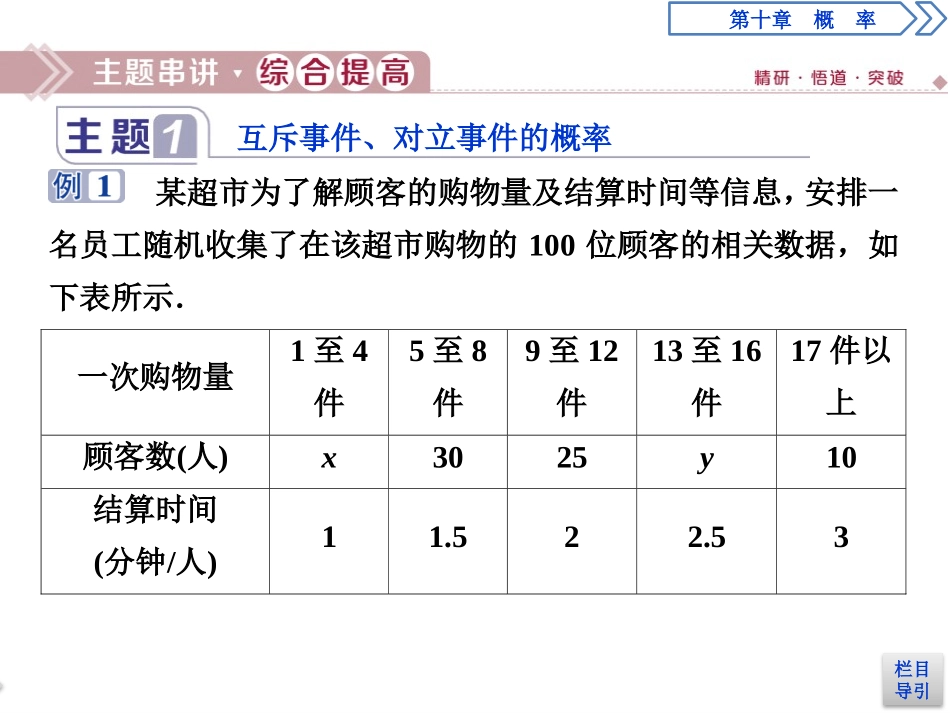 《章末复习提升课》概率PPT课件[人教高中数学A版必修二]_第3页