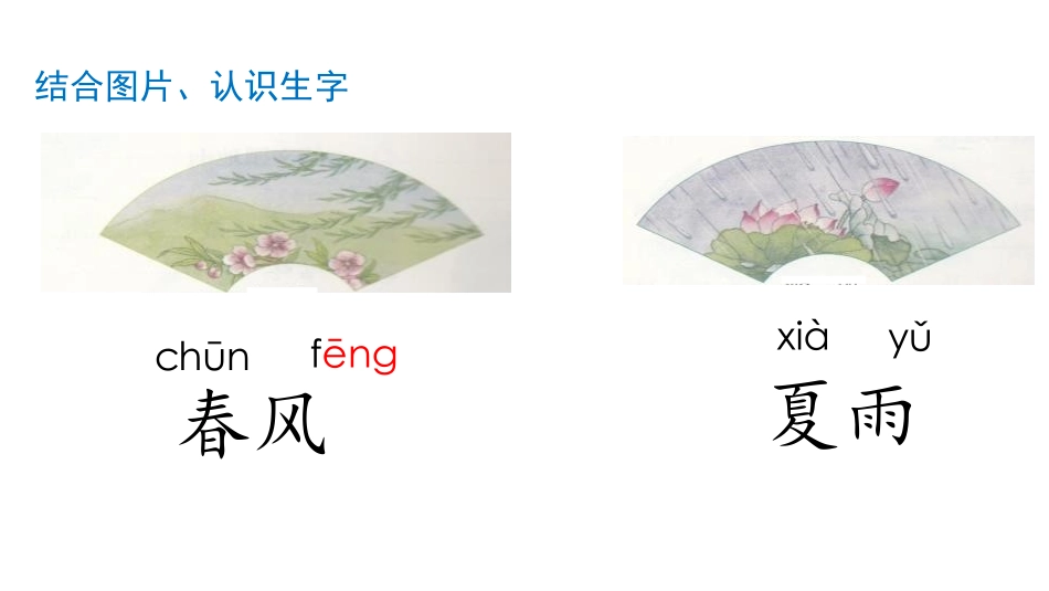 识字《春夏秋冬》PPT教学课件[部编版一年级语文下册]_第3页
