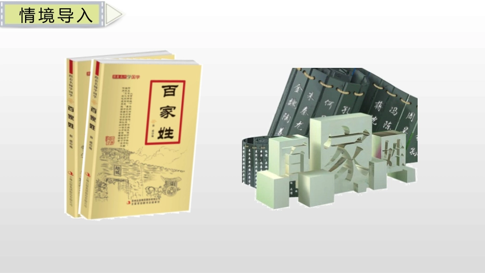 识字《姓氏歌》PPT教学课件[部编版一年级语文下册]_第2页
