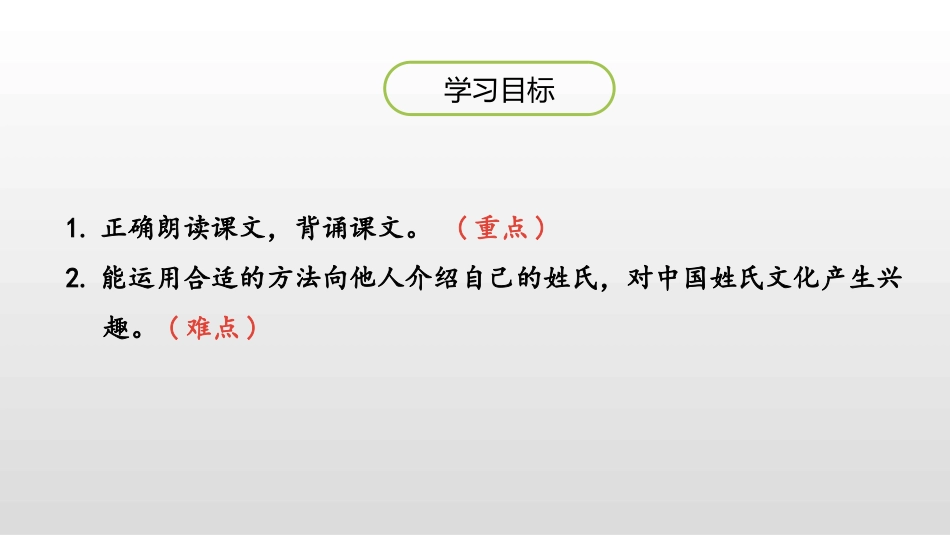 识字《姓氏歌》PPT(第2课时)PPT课件[部编版一年级语文]_第2页