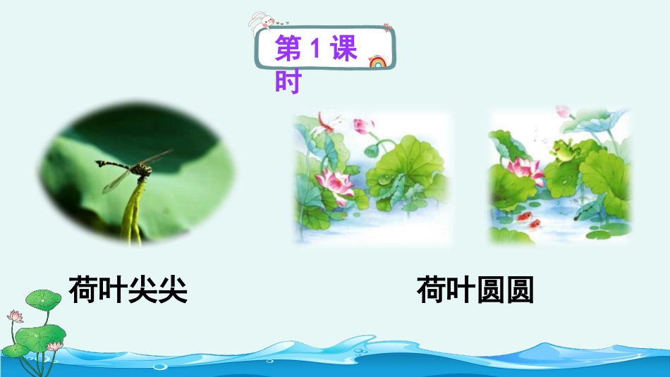 《荷叶圆圆》PPT课件[部编版一年级语文下册]_第1页