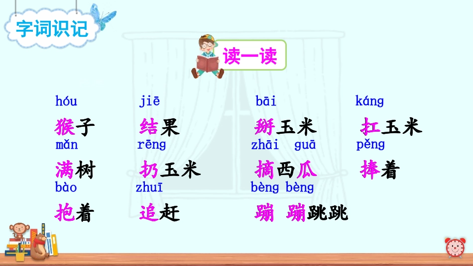 《小猴子下山》PPT教学课件[部编版一年级语文下册]_第3页