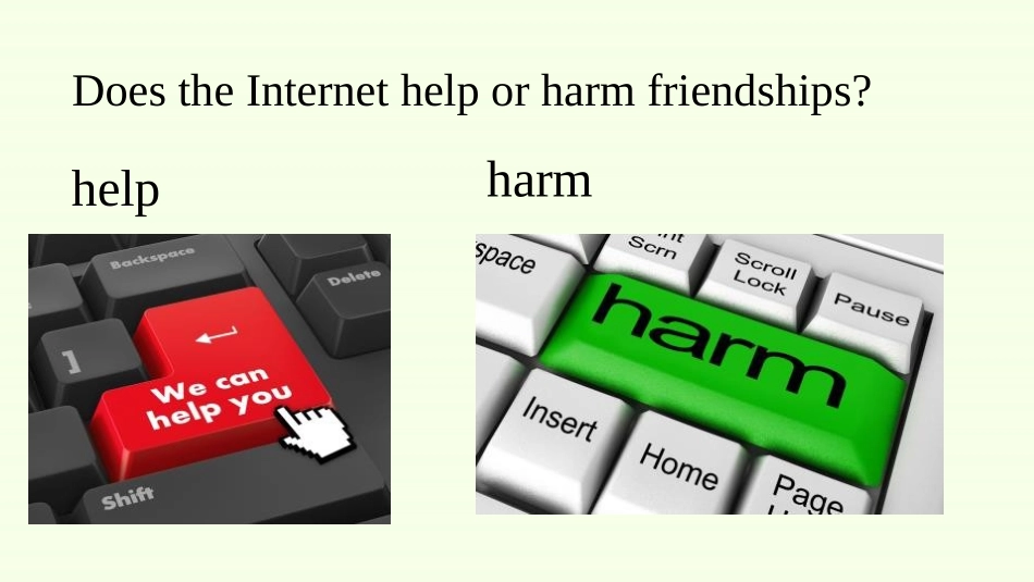 《Information Technology》Lesson3 Internet and Friendships PPT课件_第2页