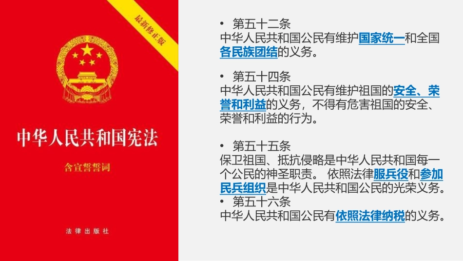 《公民基本义务》PPT优秀课件[八年级道德与法治下册]_第2页