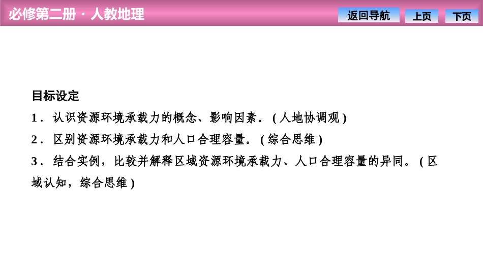 《人口容量》人口PPT课件[人教版高中地理必修二]_第2页