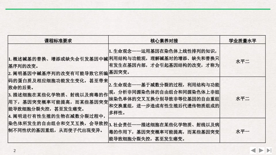 《基因突变和基因重组》基因突变及其他变异PPT课件_第2页