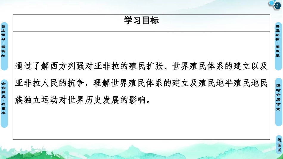 《资本主义世界殖民体系的形成》世界殖民体系与亚非拉民族独立运动PPT课件_第2页