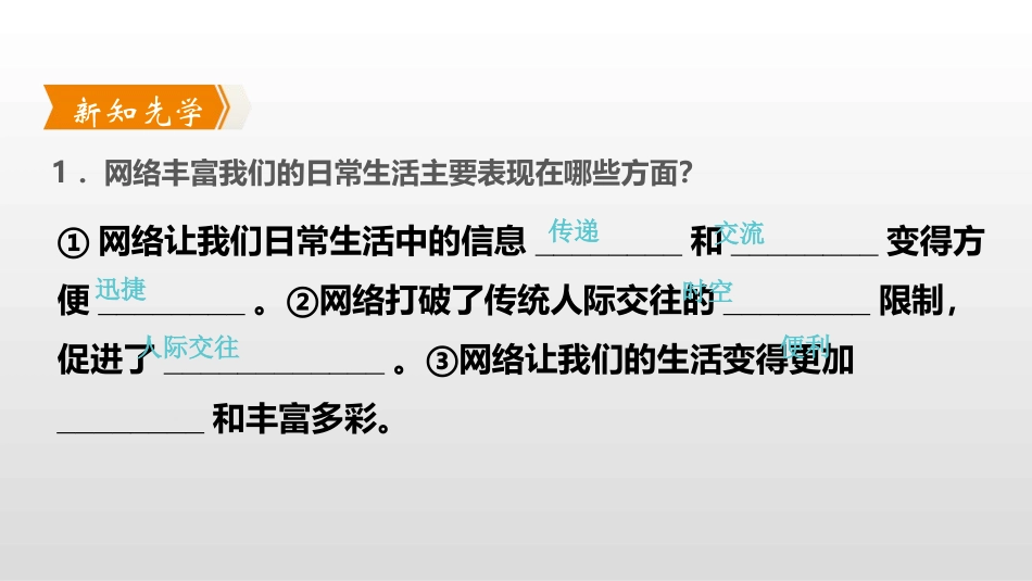 《网络生活新空间》走进社会生活PPT课件_第2页