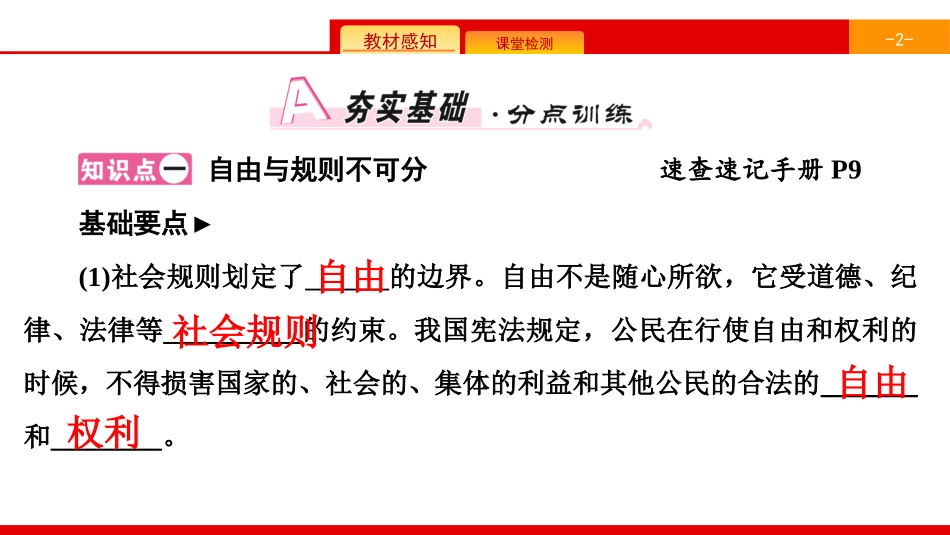 《社会生活离不开规则》遵守社会规则PPT课件_第2页