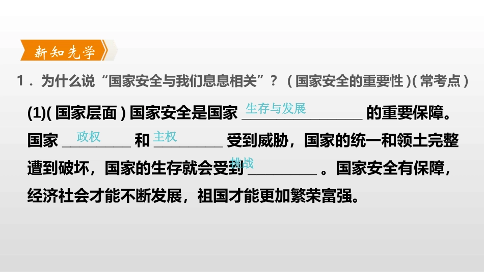 《树立总体国家安全观》维护国家利益PPT课件_第2页