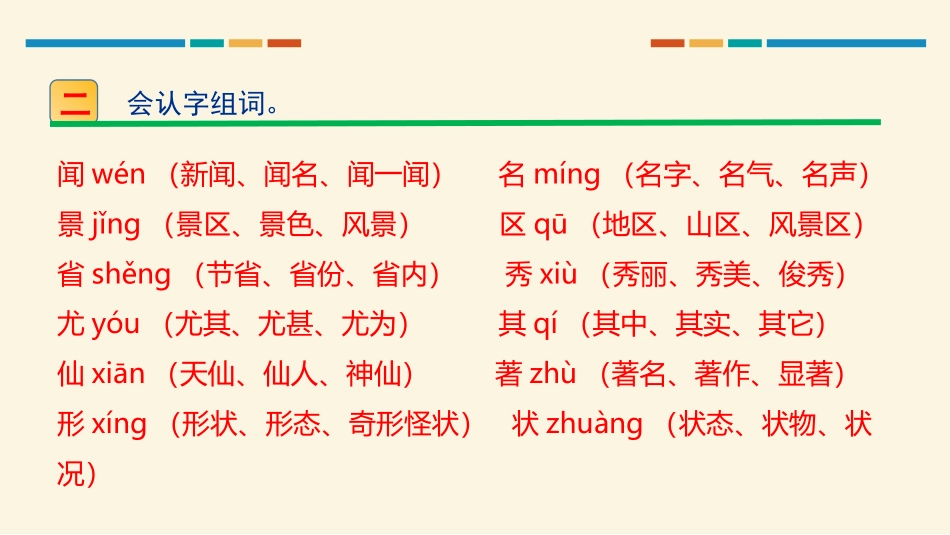 《黄山奇石》PPT课件[部编版二年级语文上册]_第3页