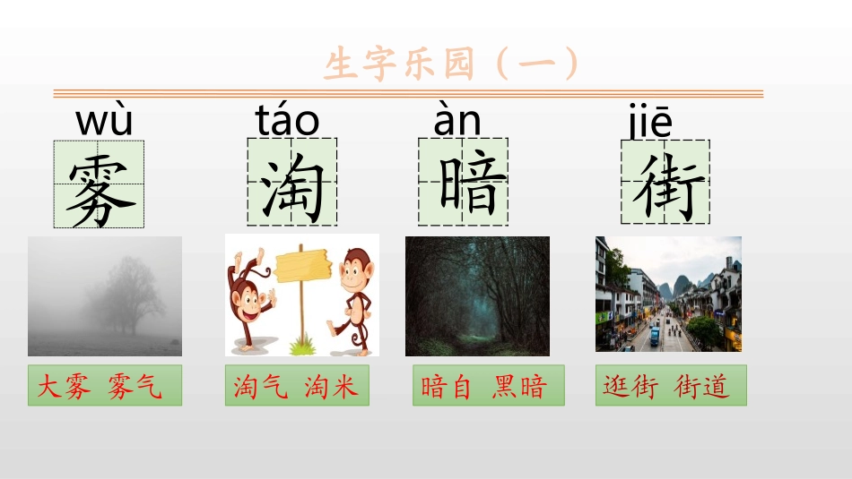 《雾在哪里》PPT优秀课件[部编版二年级语文上册]_第3页