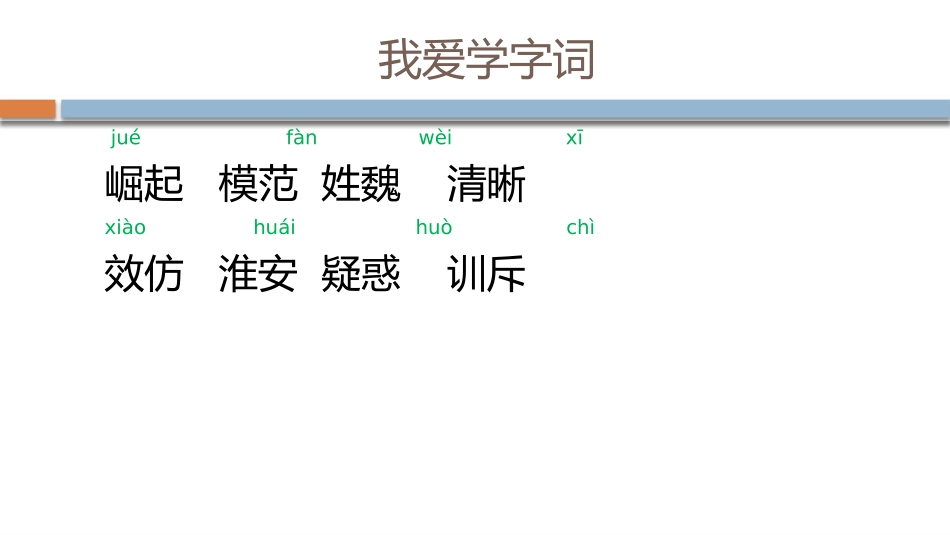 《为中华之崛起而读书》PPT精品课件[部编版四年级语文上册]_第3页