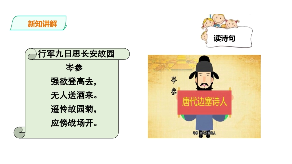 《行军九日思长安故园》课外古诗词诵读PPT课件[部编版七年级语文]_第2页