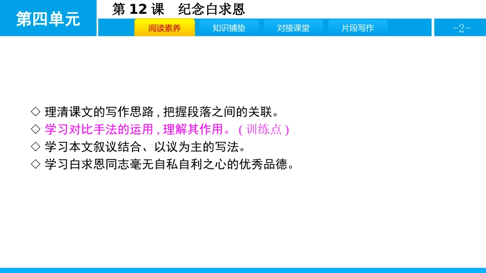 《纪念白求恩》PPT优质课件[部编版七年级语文上册]_第2页