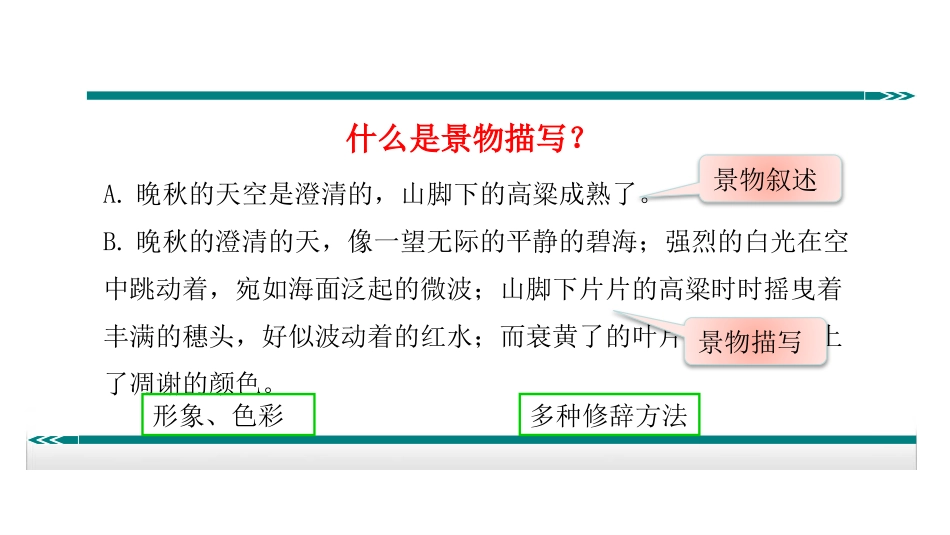 《学习描写景物》PPT课件[部编版八年级语文上册]_第3页
