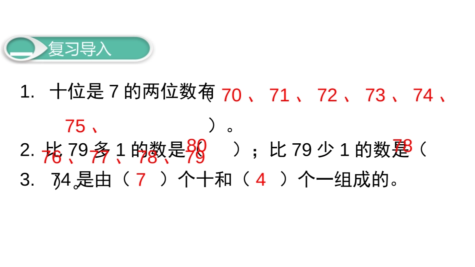 《比较大小》100以内数的认识PPT教学课件[人教版一年级数学]_第2页