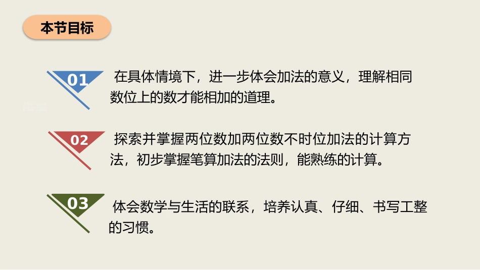 《不进位加》100以内的加法和减法PPT课件[人教版二年级数学]_第2页