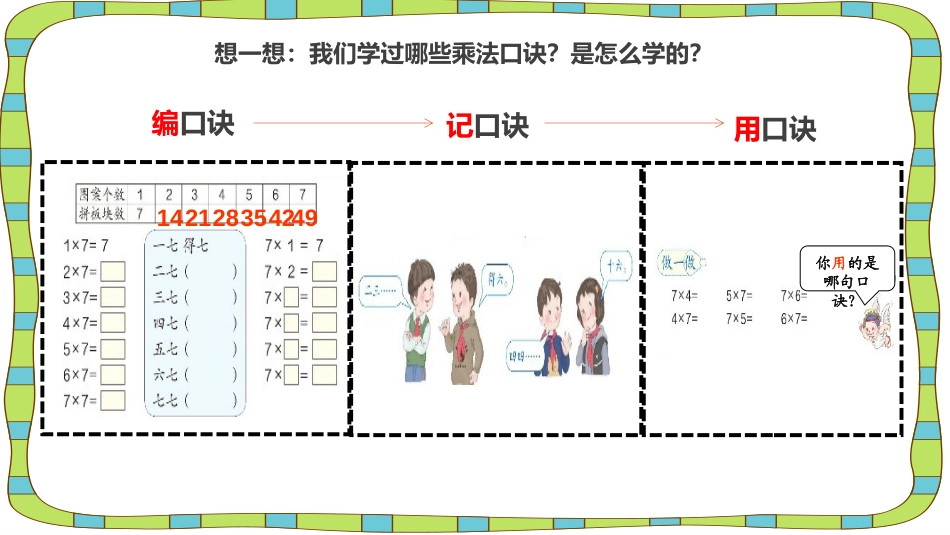 《9的乘法口诀》表内乘法PPT课件[人教版二年级数学上册]_第2页