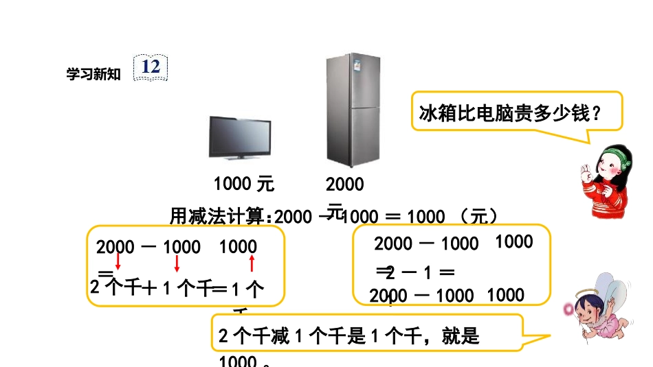 《整百、整千数加减法》万以内数的认识PPT课件[人教版二年级数学]_第3页
