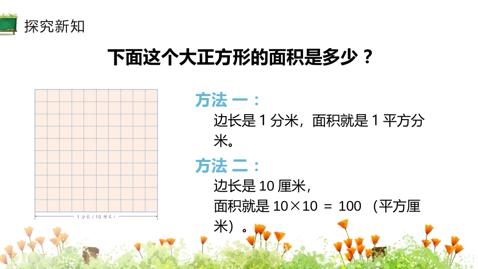 《面积单位间的进率》面积PPT(第1课时)PPT课件_第2页