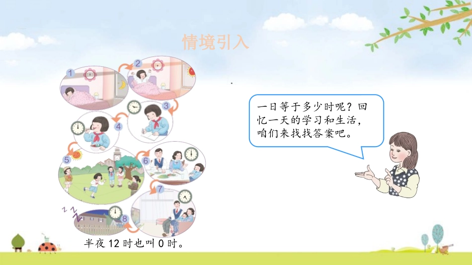 《24时计时法》年、月、日PPT课件[人教版三年级数学下册]_第3页