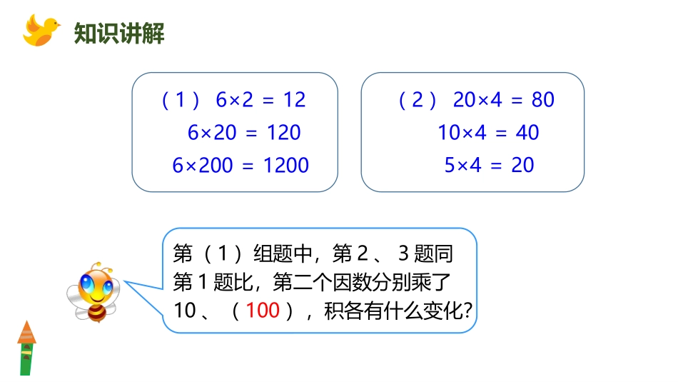 《积的变化规律》三位数乘两位数PPT课件[人教版四年级数学]_第3页