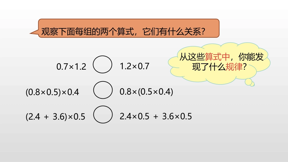 《整数乘法运算定律推广到小数》小数乘法PPT课件_第3页