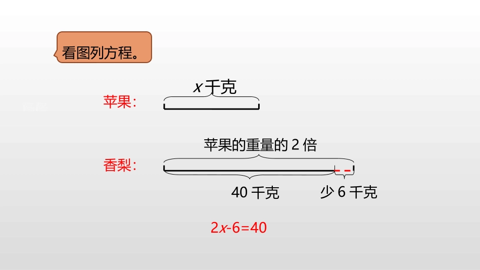 《实际问题与方程》简易方程PPT课件(第2课时)_第3页