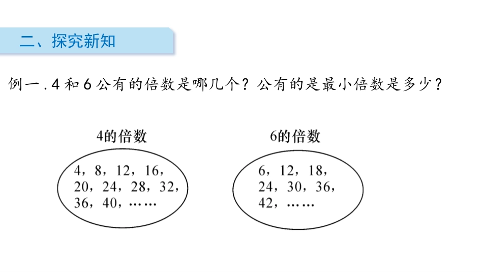 《最小公倍数》分数的意义和性质PPT课件(第1课时)_第3页