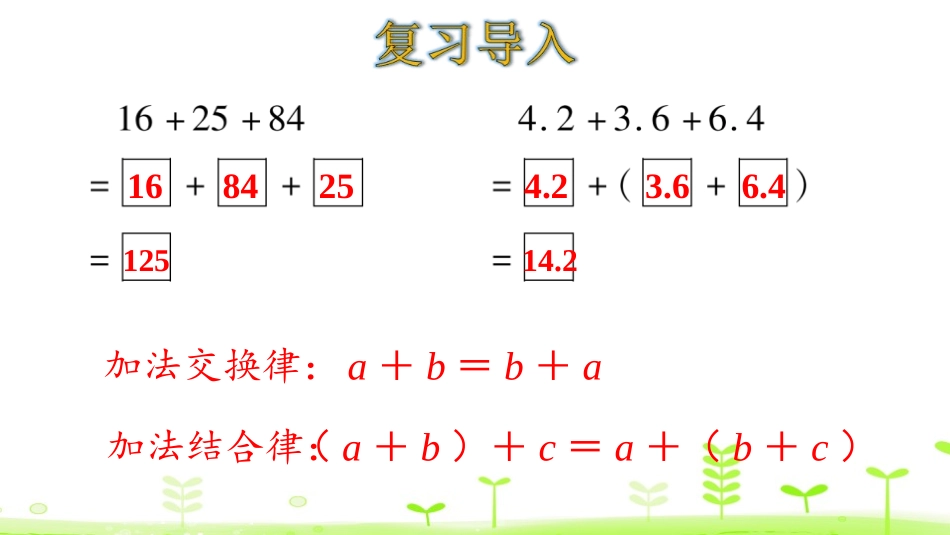 《分数加减简便运算》分数的加法和减法PPT课件[人教版五年级数学]_第3页