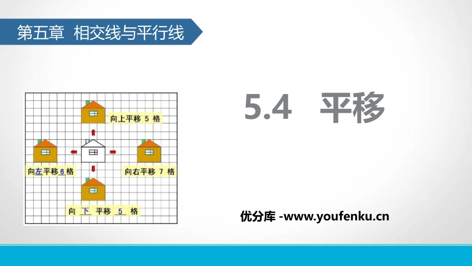 《平移》相交线与平行线PPT课件[人教版七年级数学下册]_第1页
